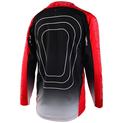 Troy Lee Designs Sprint Youth Jersey Richter - Race Red 8Lines Shop - Fast Shipping
