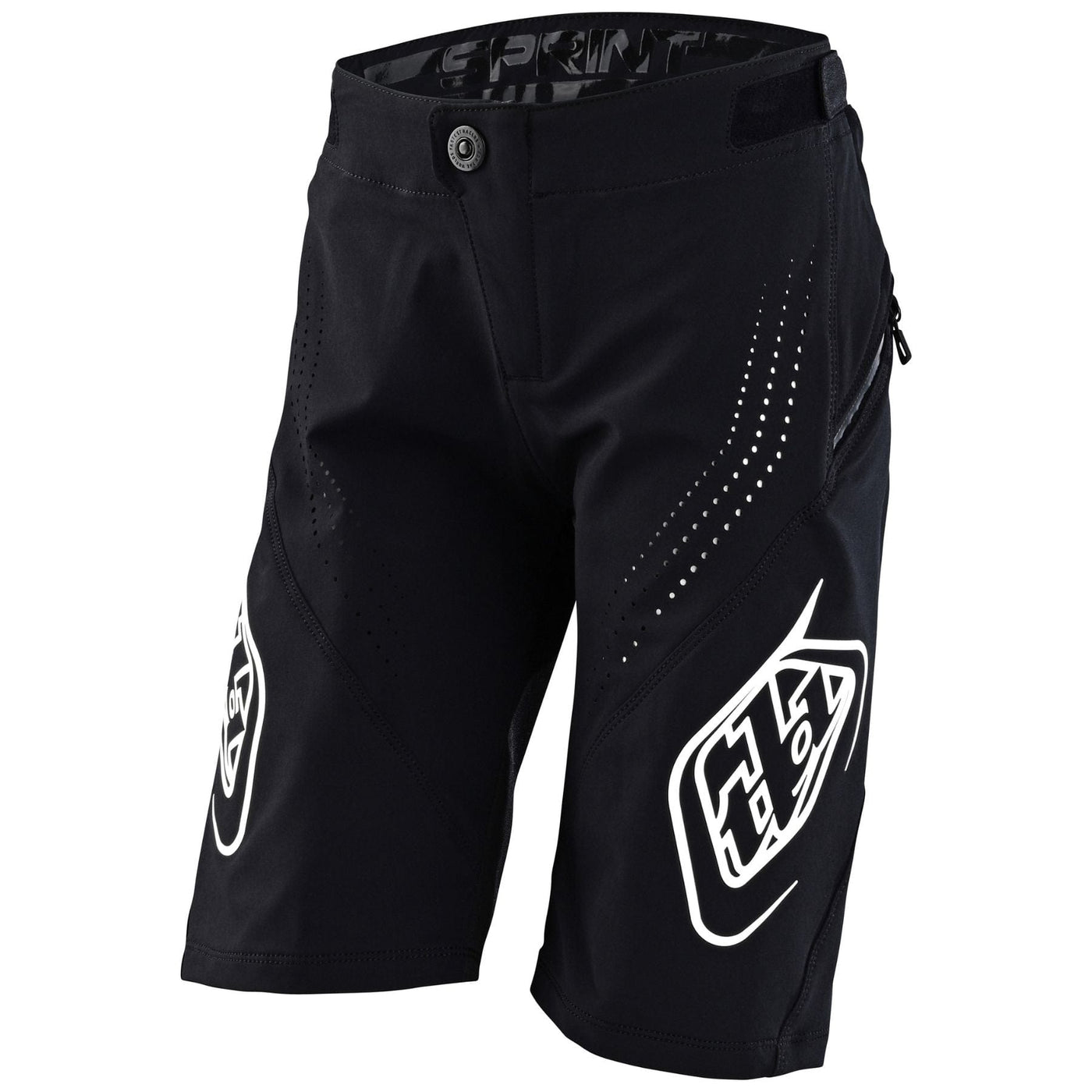 Troy Lee Designs Sprint Youth Shorts Mono - Black 8Lines Shop - Fast Shipping