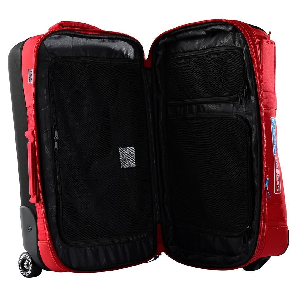 Troy Lee Designs Team GASGAS Short Haul Roller Bag - Red 8Lines Shop - Fast Shipping