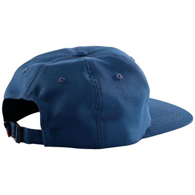 Troy Lee Designs Unstructured Spun Snapback Hat - Slate Blue 8Lines Shop - Fast Shipping