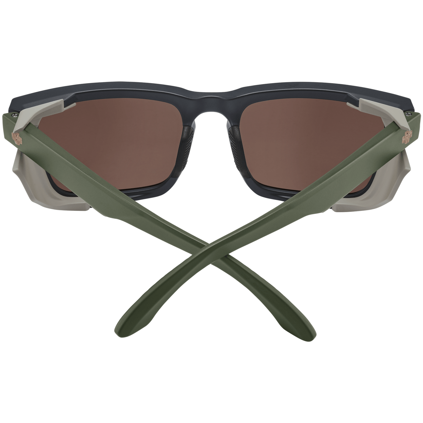 Square-framed sunglasses - olive