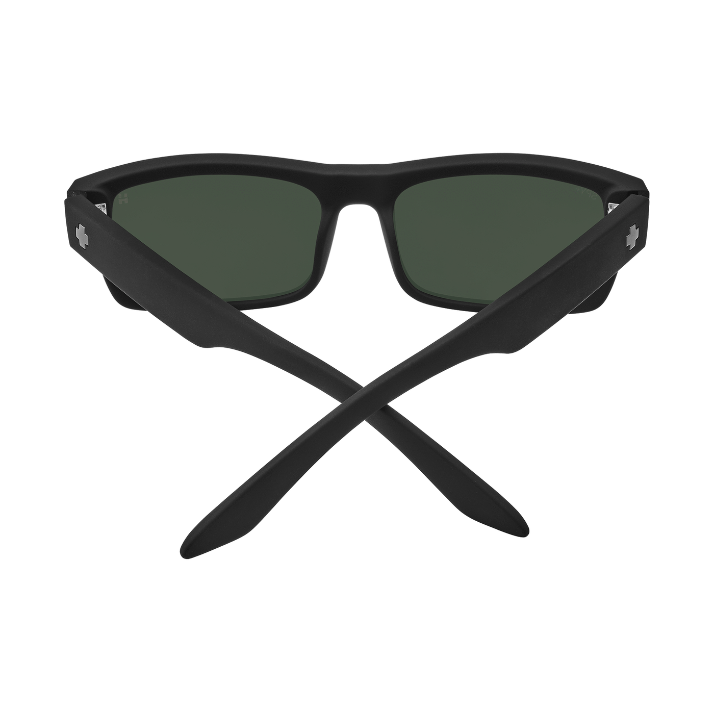  black frame gray/green lens sunglasses
