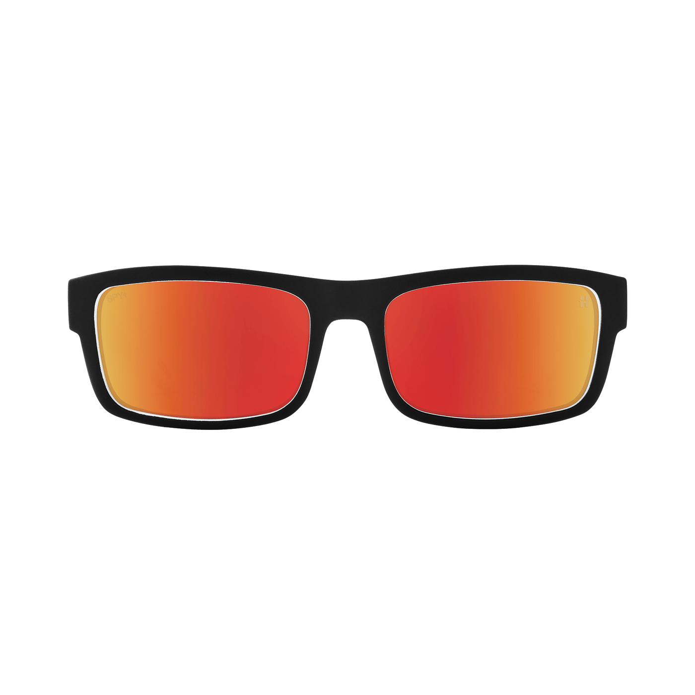 rectangle red lenses sunglasses