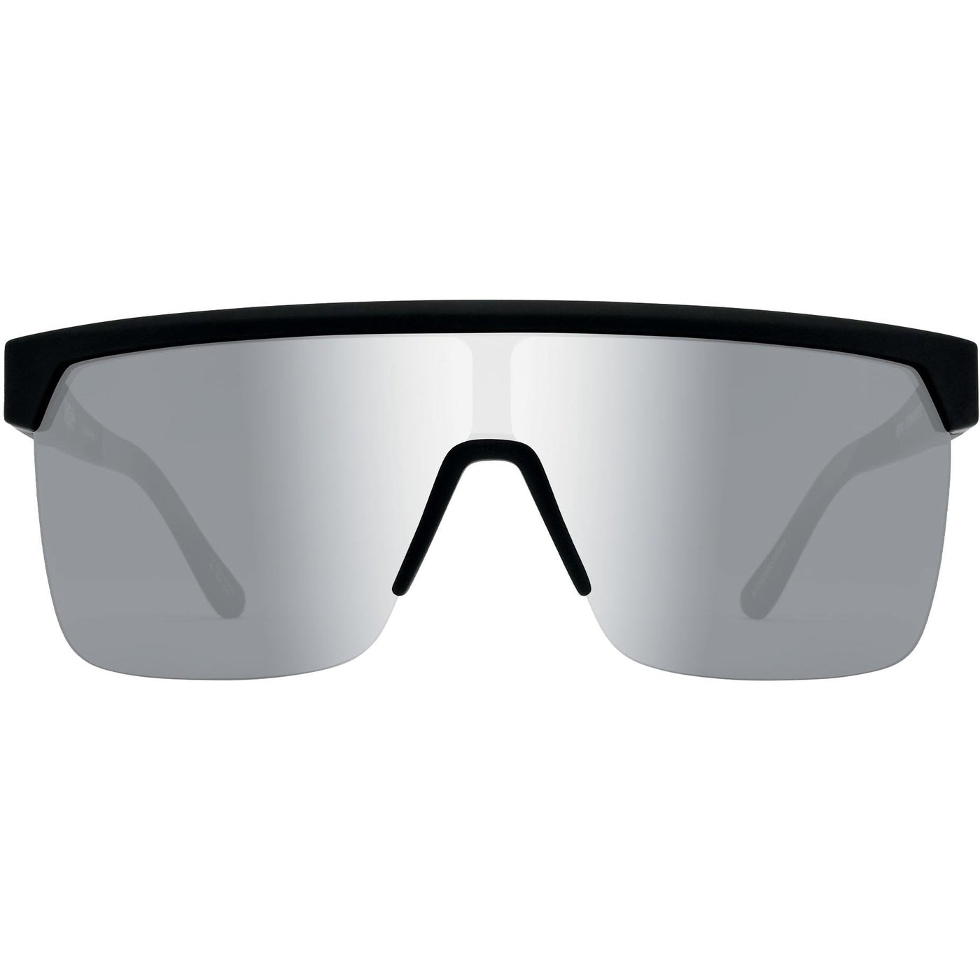 polarized semi-rimless sunglasses - silver
