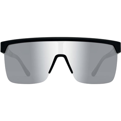 polarized semi-rimless sunglasses - silver