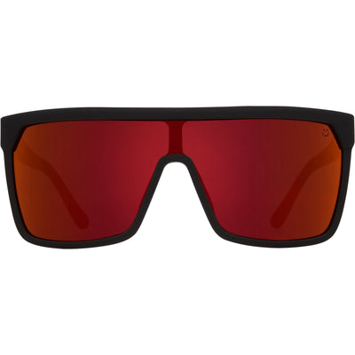 polarized red mirror lens sunglasses.