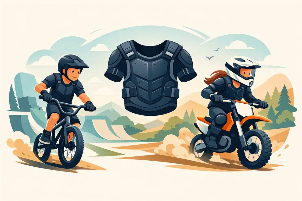 Body Armor Riding Youth Body Armor That Fits the Way Kids Ride