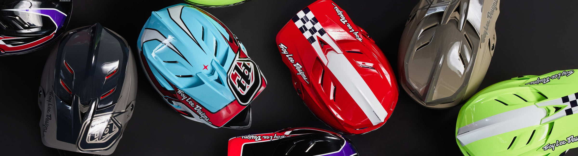 Troy Lee Designs D4 Polyacrylite Helmets