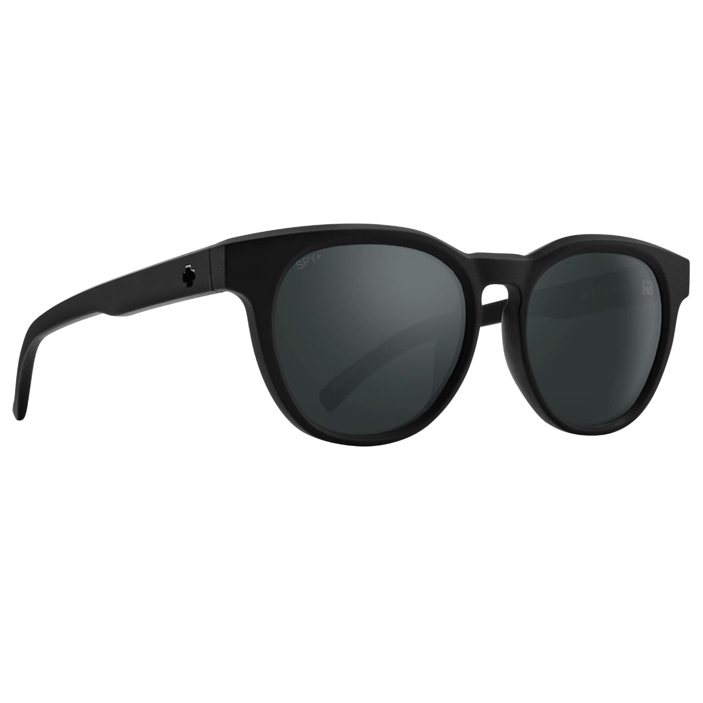 SPY CEDROS Sunglasses Matte Black - Happy Boost Polar Black Mirror