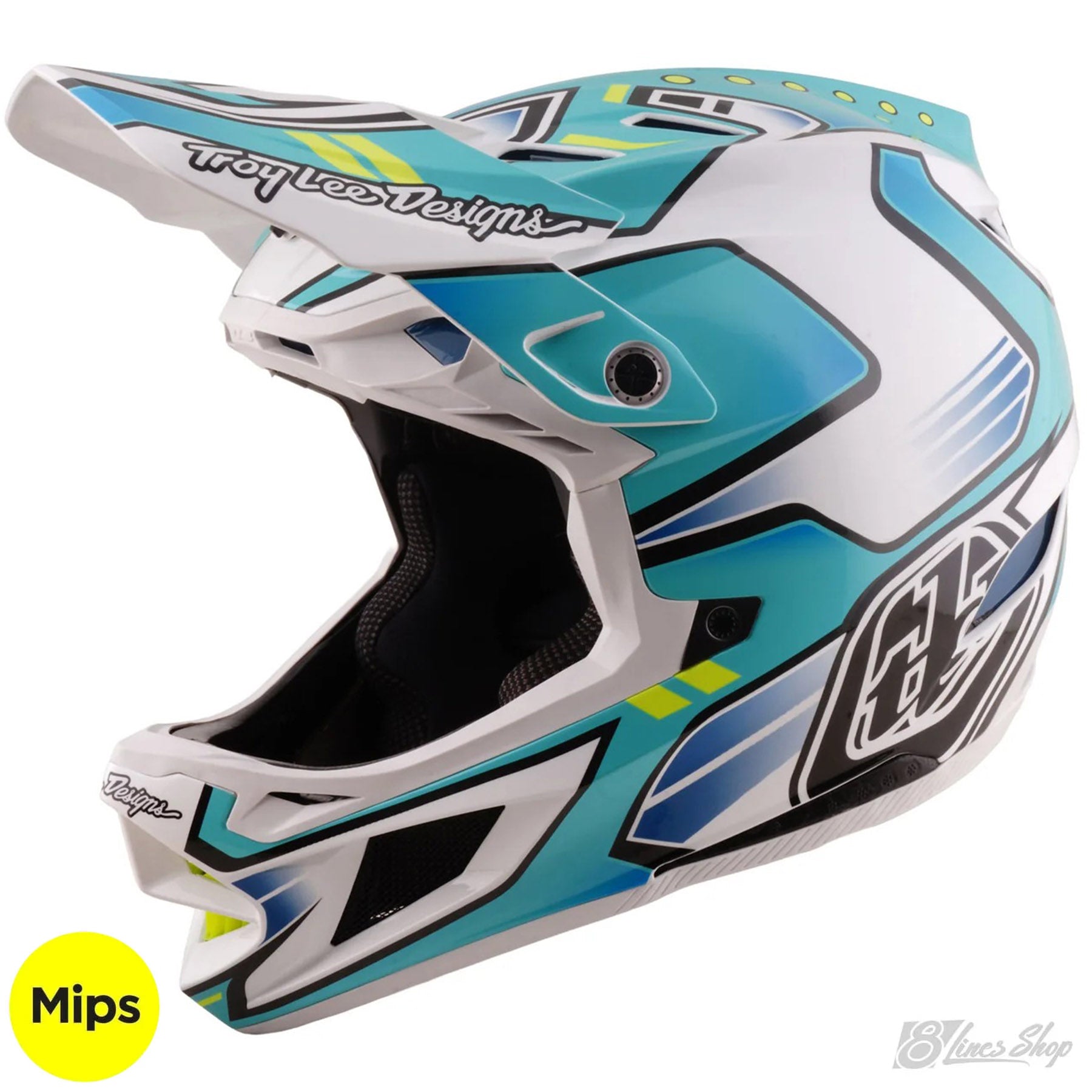 D4CompositeHelmetCrestRealTeal