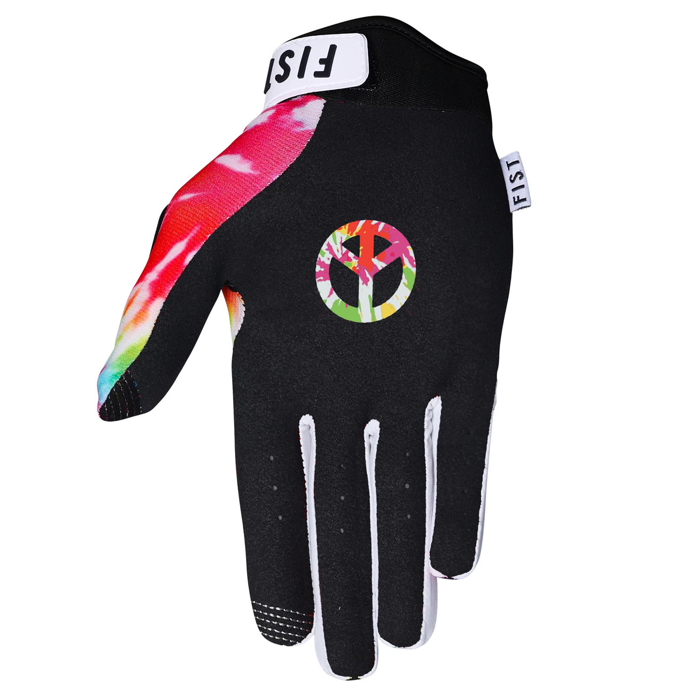 FIST Gloves - O.G. Dye Tie Palm with Peace Sign | 8Lines Shop - Fast Shipping World Wide