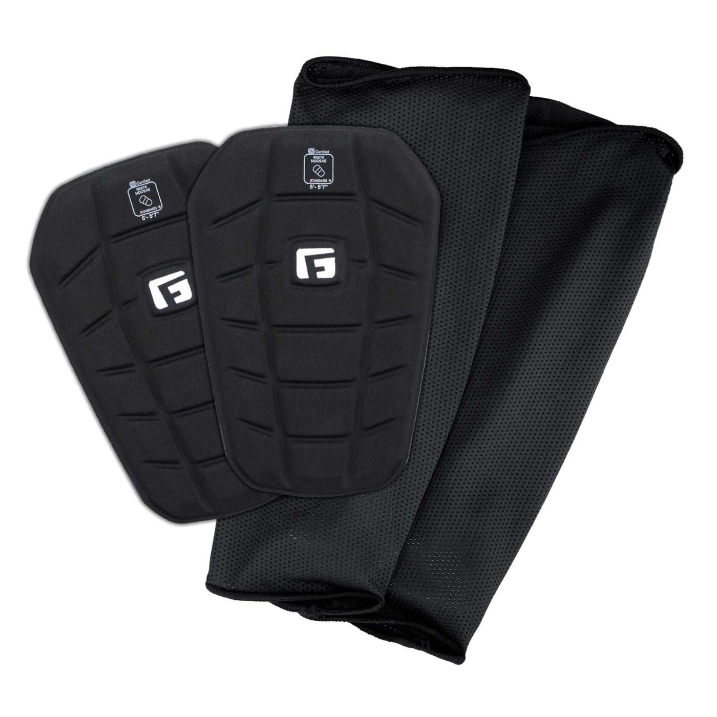 G-Form Shin Guards Pro-S Blade for Football - Black