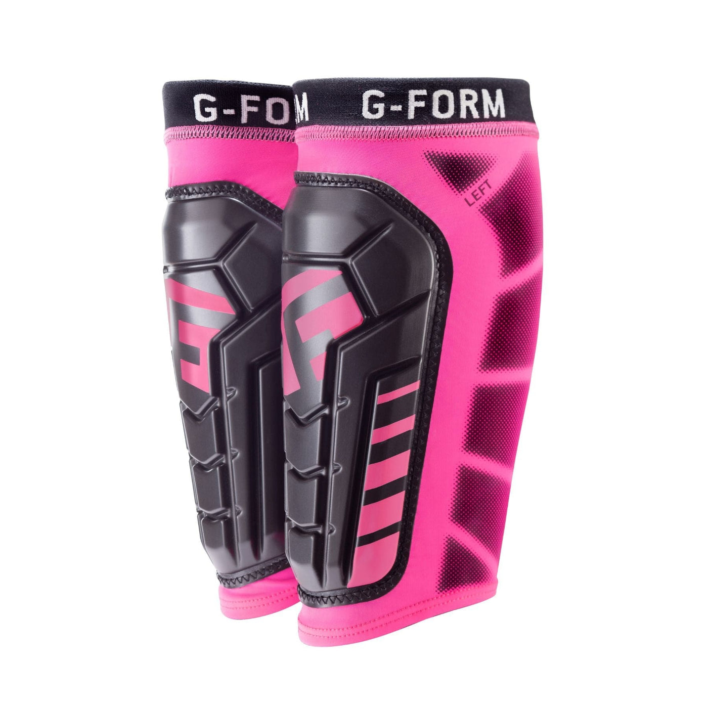 G-Form Youth Football Pro-S Vento Shin Guards - Neon Pink
