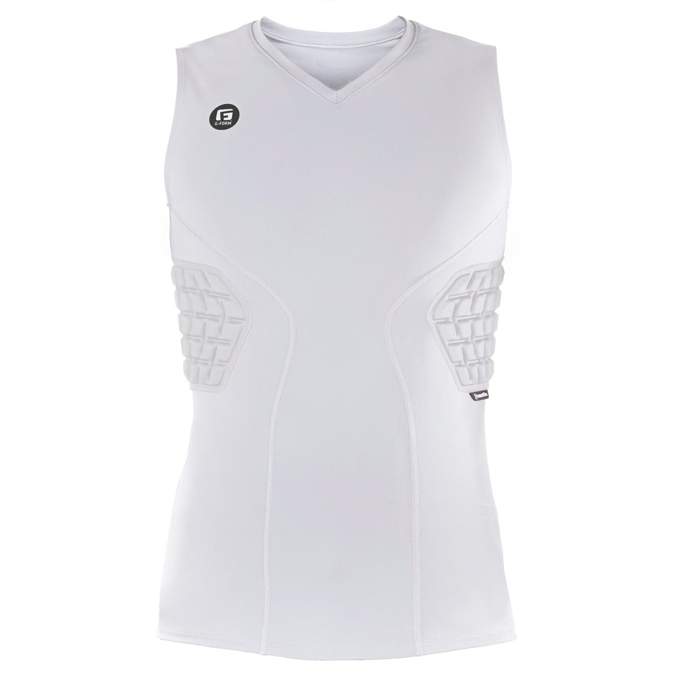 G-Form Pro Team Sports Padded Compression Shirt - White