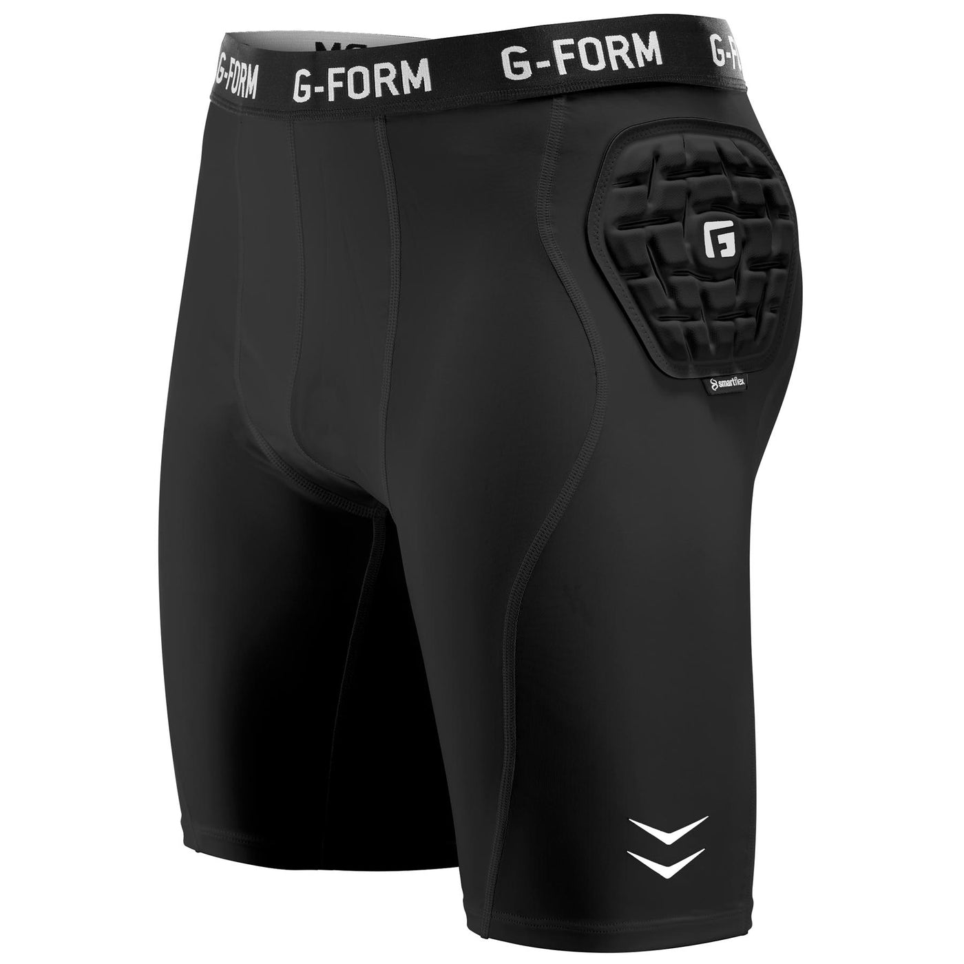 G-Form Pro Team Sports Padded Compression Shorts - Black