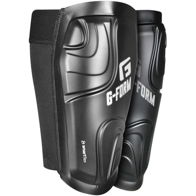 G-Form Shin Guards for Football Volt - Black | 8Lines Shop - Fast Shipping World Wide