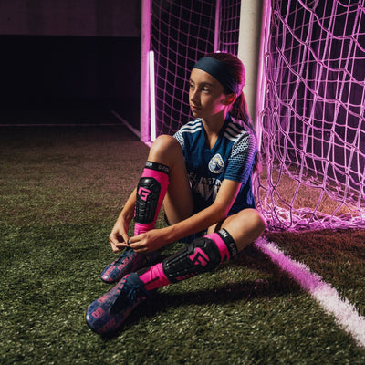 Soccer knee pads and shin guards for youth