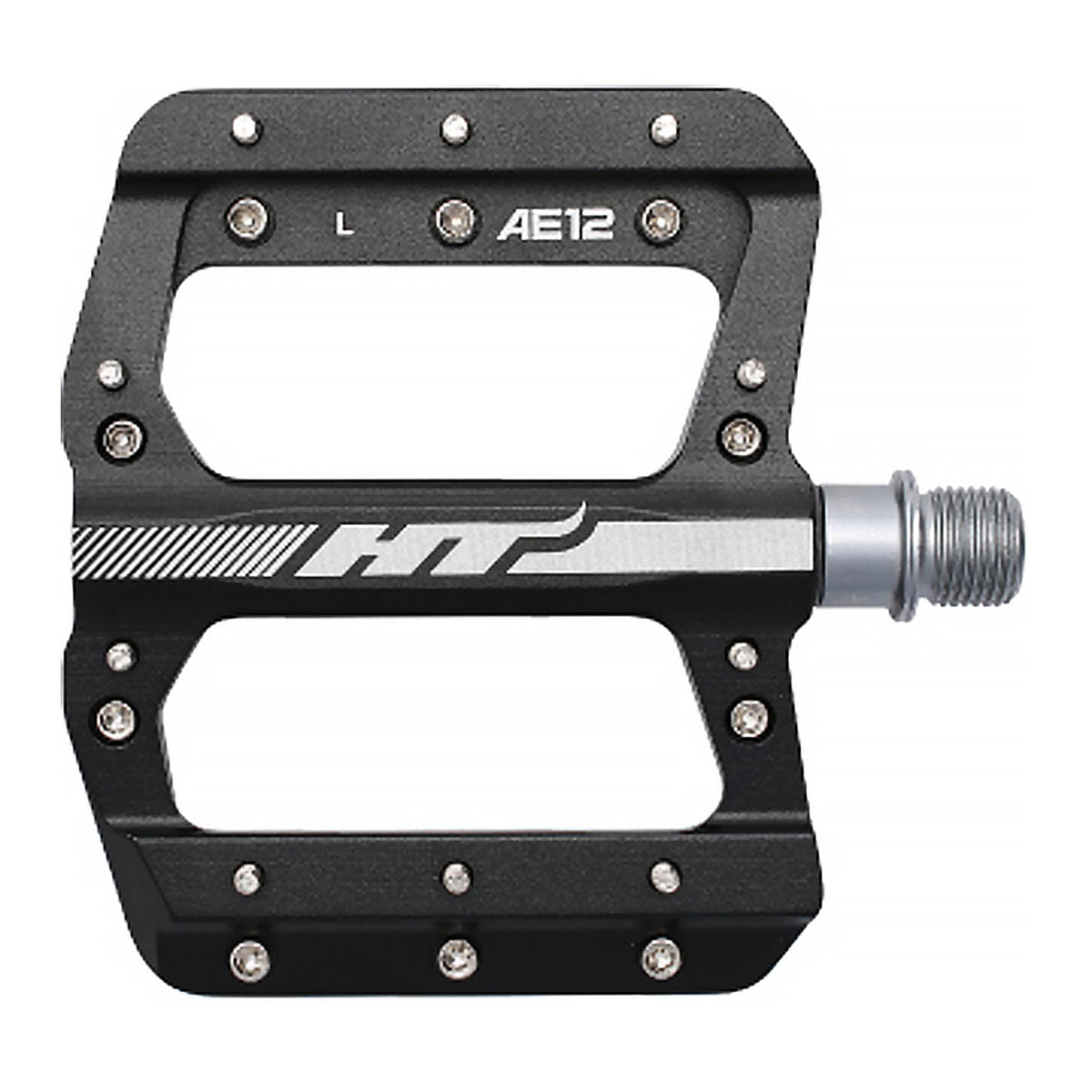 HT AE12 SX BMX Platform Pedal - Black | 8Lines Shop