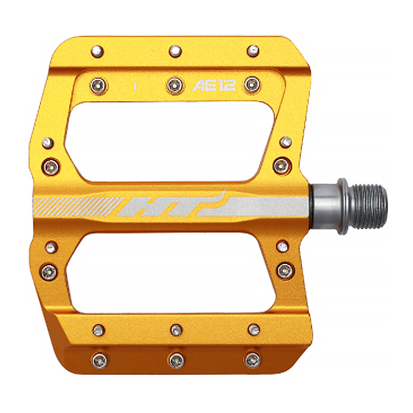 HT AE12 SX BMX Platform Pedal - Gold | 8Lines Shop - Fast Shipping World Wide