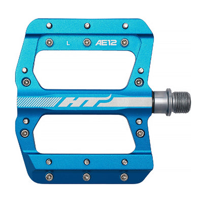 HT AE12 SX BMX Platform Pedal - Marine Blue | 8Lines Shop - Fast Shipping World Wide