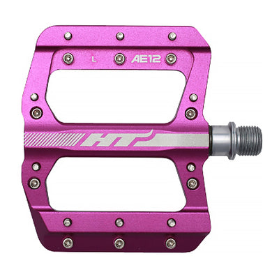 HT AE12 SX BMX Platform Pedal - Purple | 8Lines Shop - Fast Shipping World Wide