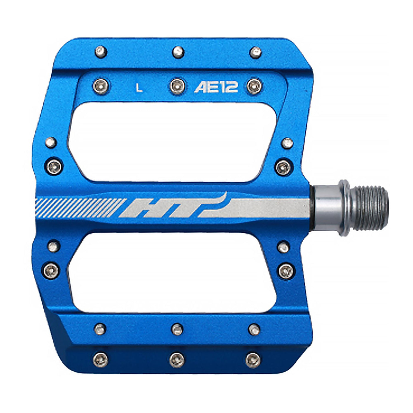 HT AE12 SX BMX Platform Pedal - Royal Blue  | 8Lines Shop - Fast Shipping World Wide