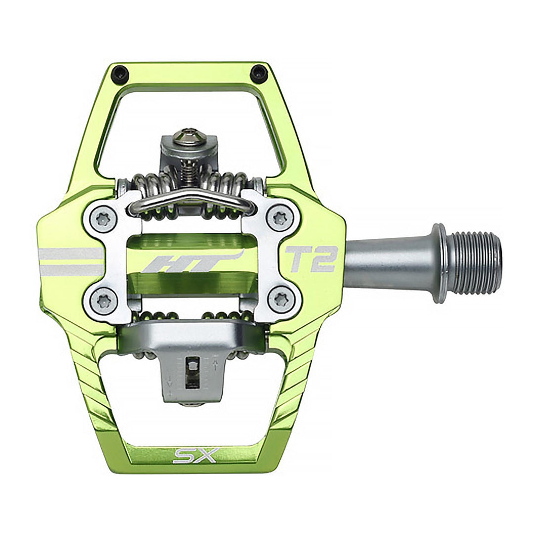 HT T2-SX Pedals for BMX Race - Silver | 8Lines Shop