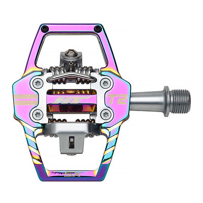 HT T2 SX BMX Clipless Pedal - Oil Slick | 8Lines Shop - Fast Shipping World Wide