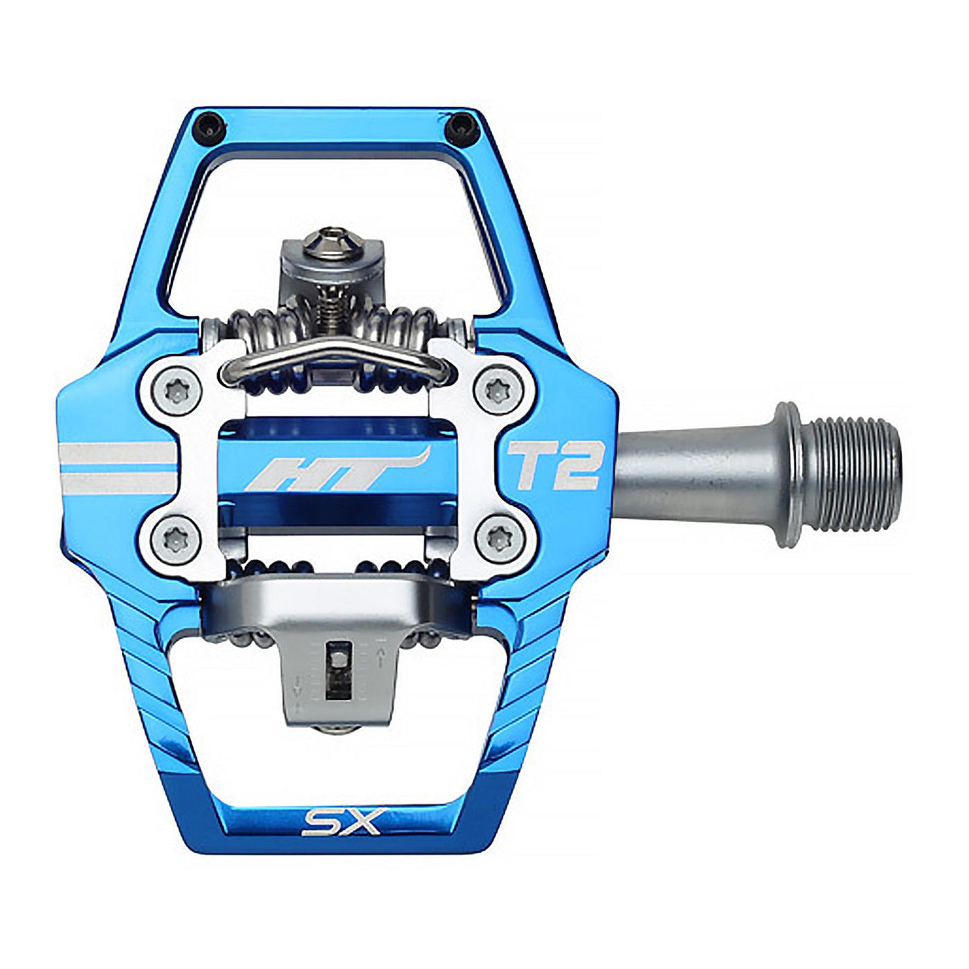 HT T2 SX BMX Clipless Pedal - Royal Blue | 8Lines Shop - Fast Shipping World Wide