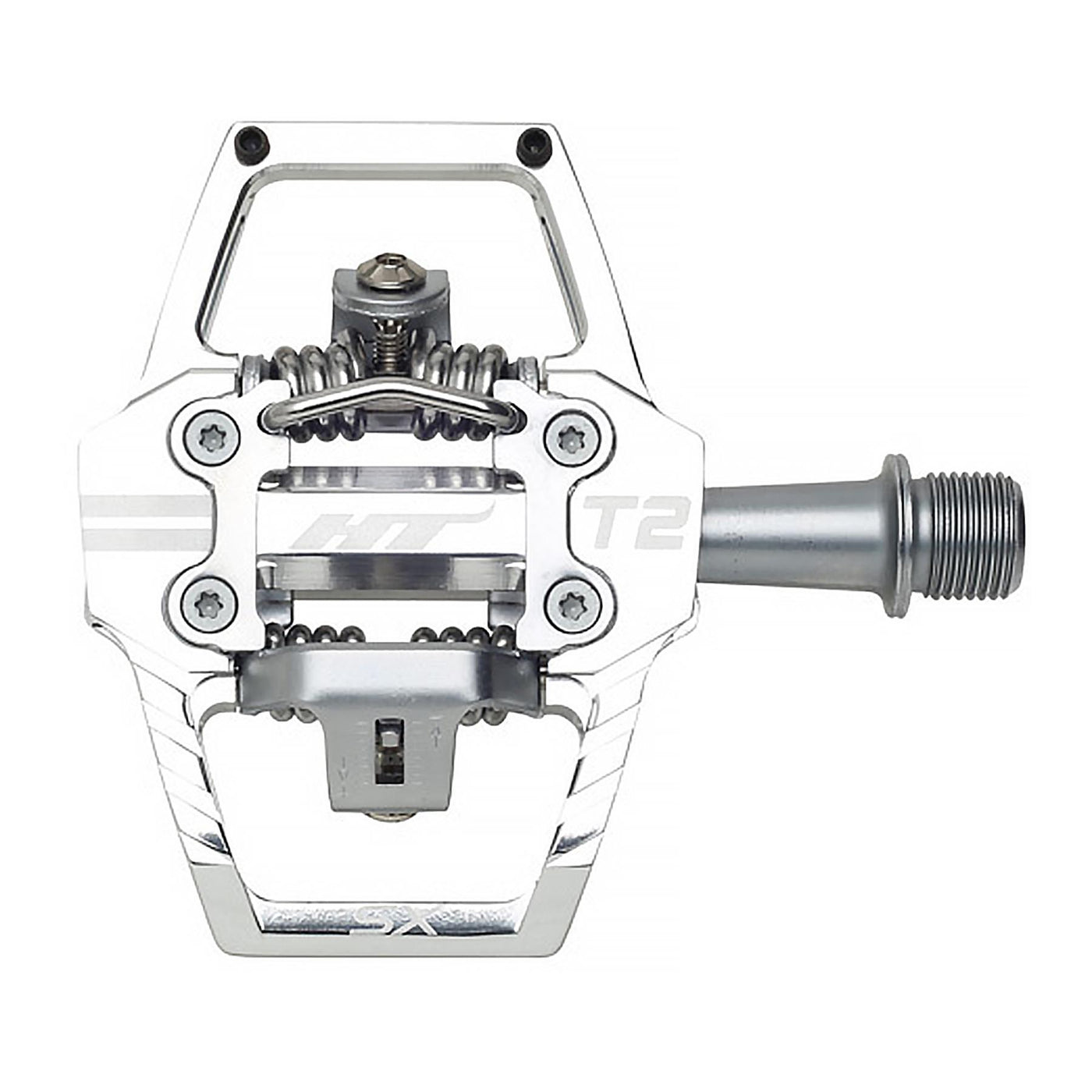 HT T2 SX BMX Clipless Pedal - Silver | 8Lines Shop - Fast Shipping World Wide