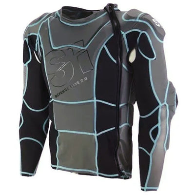 S1 Defense Elite 2.0 High Impact Adult Protection Jacket - Black/Blue | 8Lines Shop - Fast Shipping World Wide