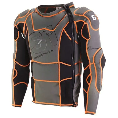 S1 Defense Pro 2.0 Protection Jacket - Black/Orange | 8Lines Shop - Fast Shipping World Wide