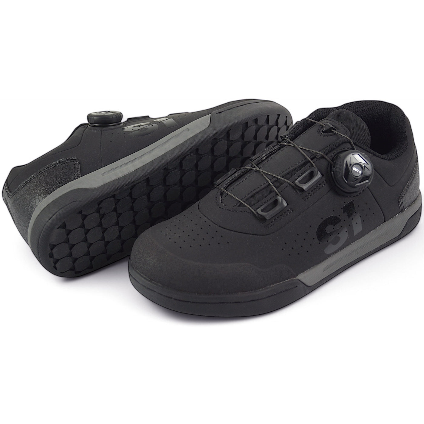 S1 Accel BMX Race Shoes - Black | 8Lines Shop - Fast Shipping World Wide