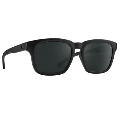 SPY SAXONY Sunglasses Matte Black - Happy Boost Bronze Polar Black Mirror
