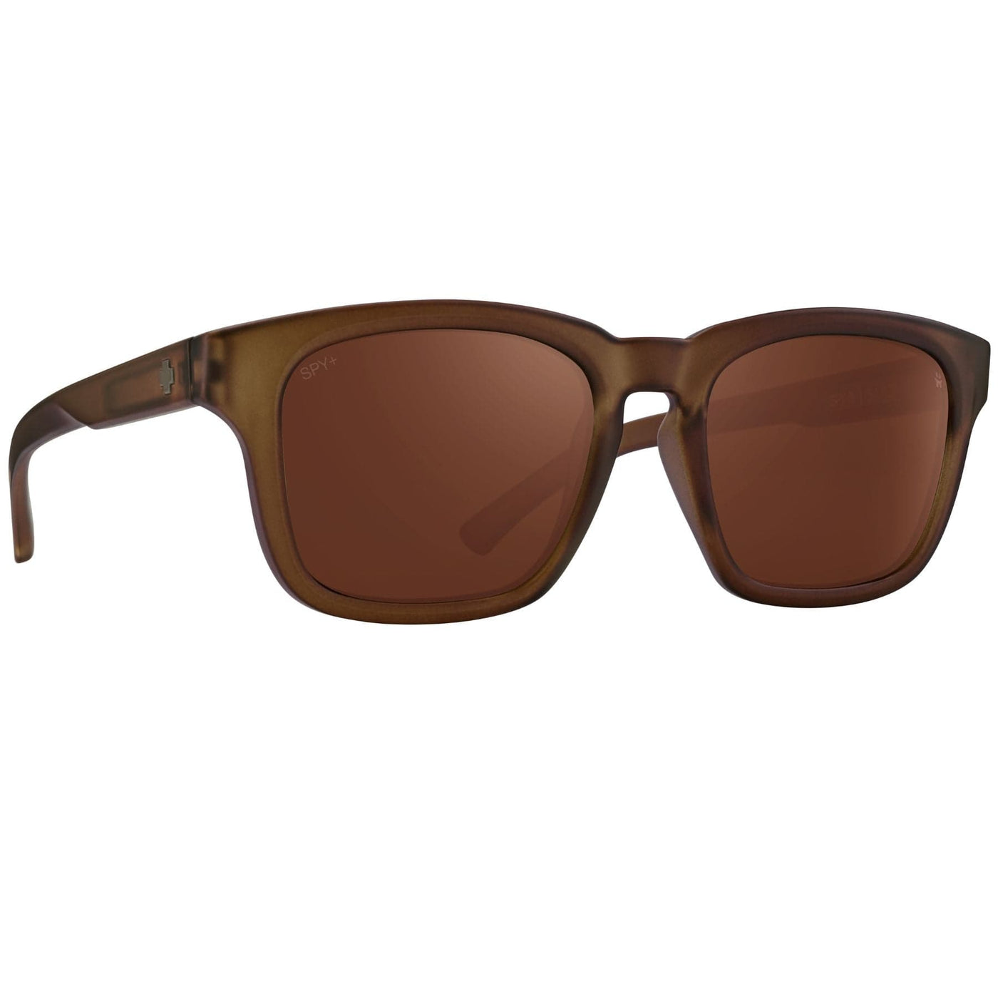 SPY SAXONY Sunglasses Translucent Brown - Happy Bronze Polar