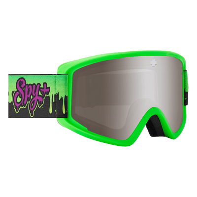 SPY Crusher Elite JR Kids Snow Goggles - Slime Silver