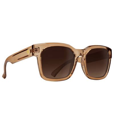 SPY DESSA Sunglasses, Happy Lens - Dark Brown