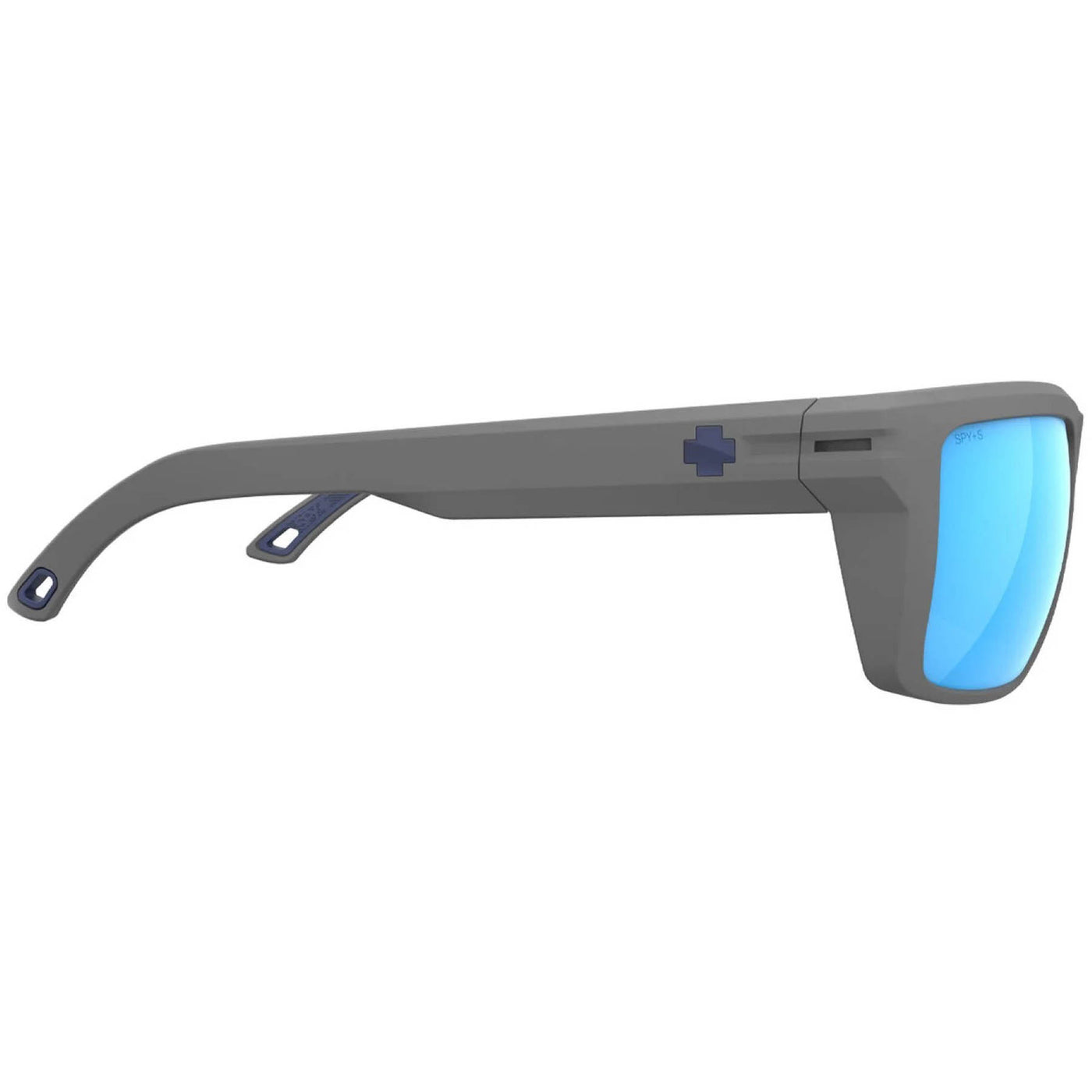 SPY OVERHAUL ANSI Polarized Sunglasses, Matte Gray - Happy Boost Ice Blue Mirror | 8Lines Shop - Fast Shipping World Wide
