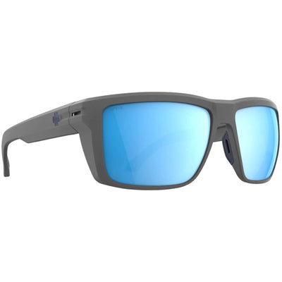 SPY OVERHAUL ANSI Polarized Sunglasses, Matte Gray - Happy Boost Ice Blue Mirror | 8Lines Shop - Fast Shipping World Wide
