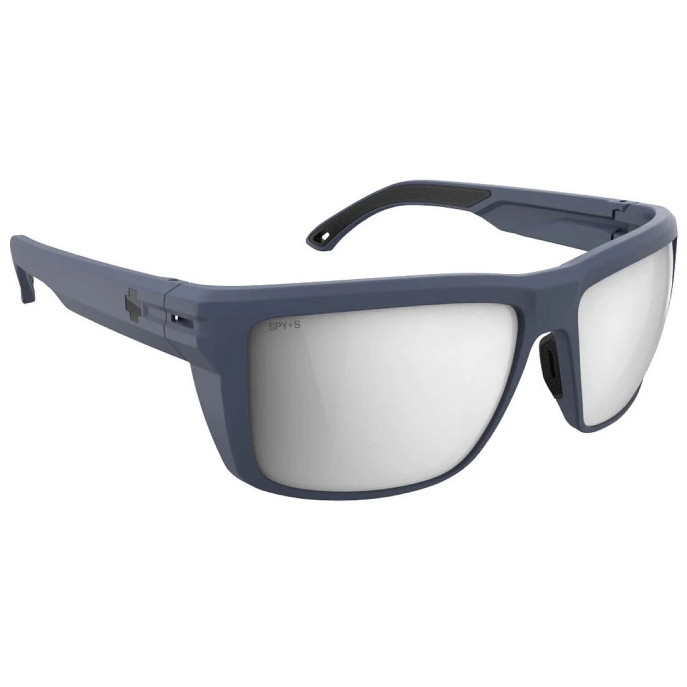 SPY OVERHAUL ANSI Polarized Sunglasses, Matte Steel Blue - Happy Gray Platinum Mirror | 8Lines Shop - Fast Shipping World Wide

