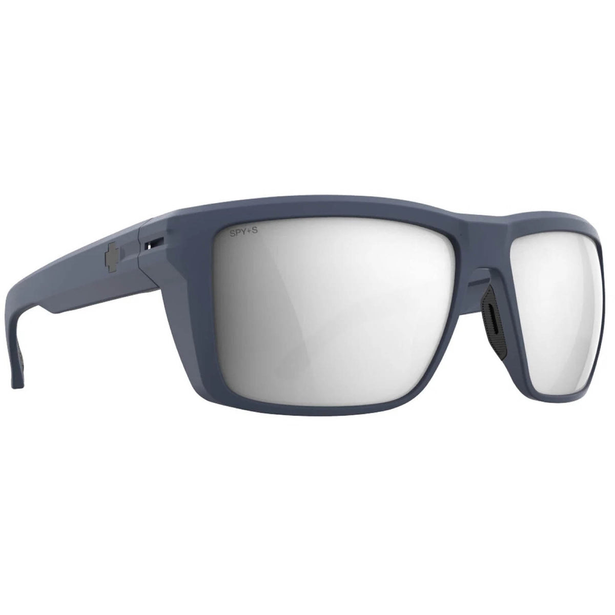 SPY OVERHAUL ANSI Polarized Sunglasses, Matte Steel Blue - Happy Gray Platinum Mirror | 8Lines Shop - Fast Shipping World Wide
