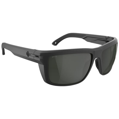 SPY OVERHAUL XL Sunglasses, Matte Black - Happy Gray Green | 8Lines Shop - Fast Shipping World Wide