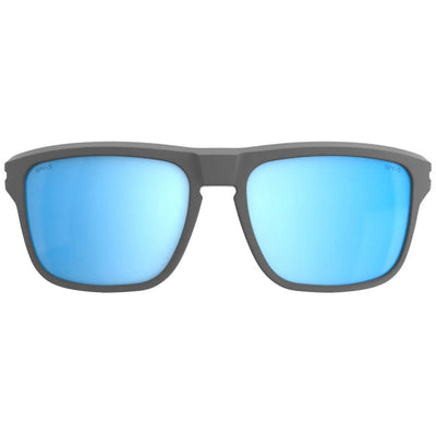 SPY REGION ANSI Polarized Sunglasses, Matte Gray - Happy BOOST Blue Mirror | 8Lines Shop - Fast Shipping World Wide

