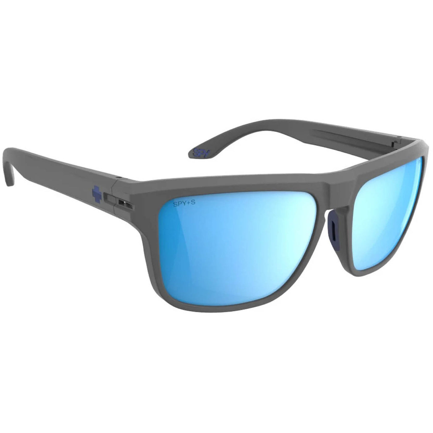 SPY REGION ANSI Polarized Sunglasses, Matte Gray - Happy BOOST Blue Mirror | 8Lines Shop - Fast Shipping World Wide
