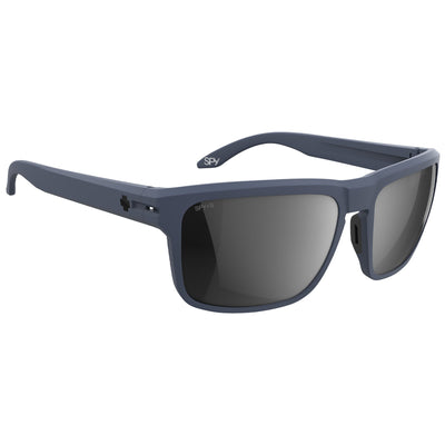 SPY REGION XL ANSI Polarized Sunglasses, Matte Steel Blue - Happy Gray Green Silver Mirror  | 8Lines Shop - Fast Shipping World Wide