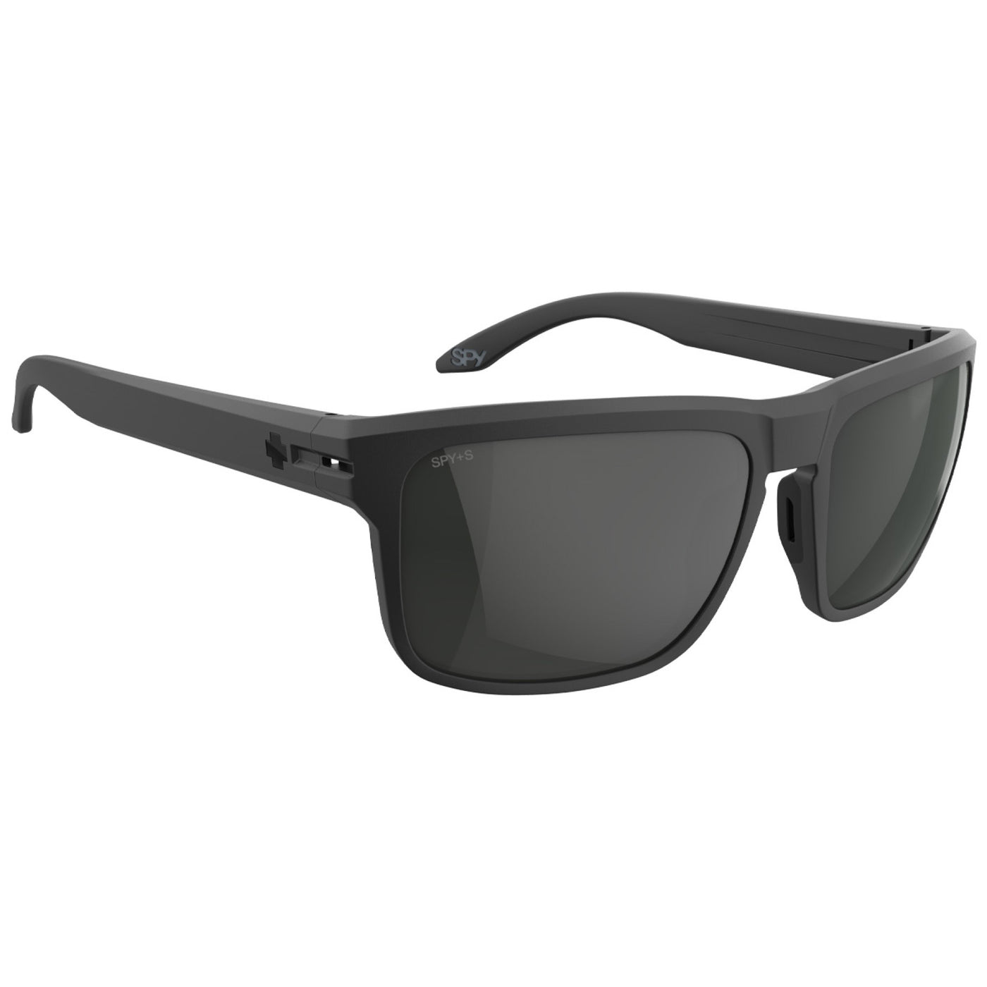 SPY REGION XL ANSI Sunglasses, Matte Black - Happy Gray Green Black Mirror | 8Lines Shop - Fast Shipping World Wide