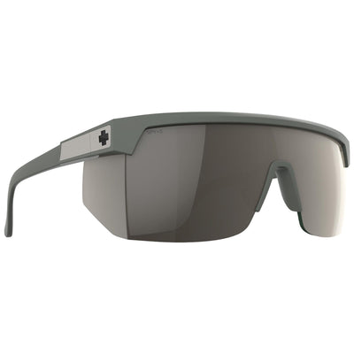 SPY SUPER FLYNN Sunglasses, Matte Olive - Happy Pewter Mirror | 8Lines Shop - Fast Shipping World Wide