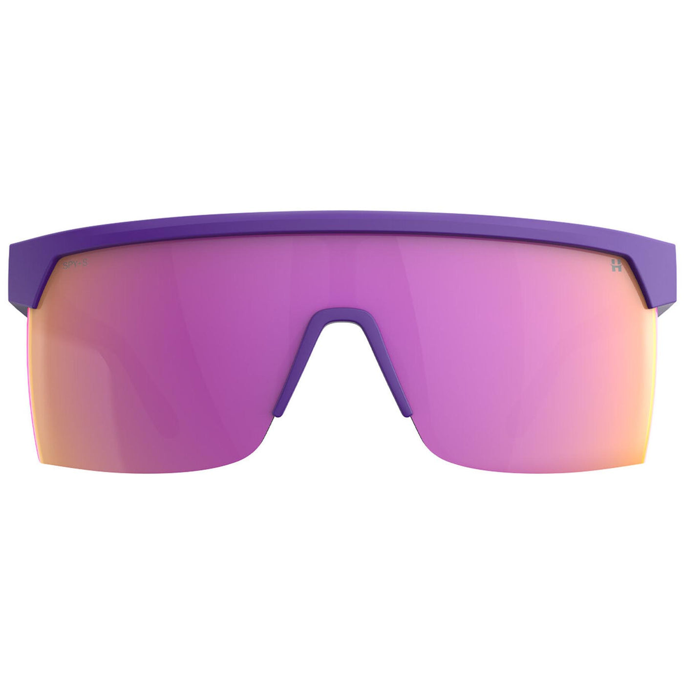 SPY SUPER FLYNN Sunglasses, Matte Purple - Happy Pink Mirror | 8Lines Shop - Fast Shipping World Wide