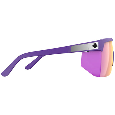 SPY SUPER FLYNN Sunglasses, Matte Purple - Happy Pink Mirror | 8Lines Shop - Fast Shipping World Wide