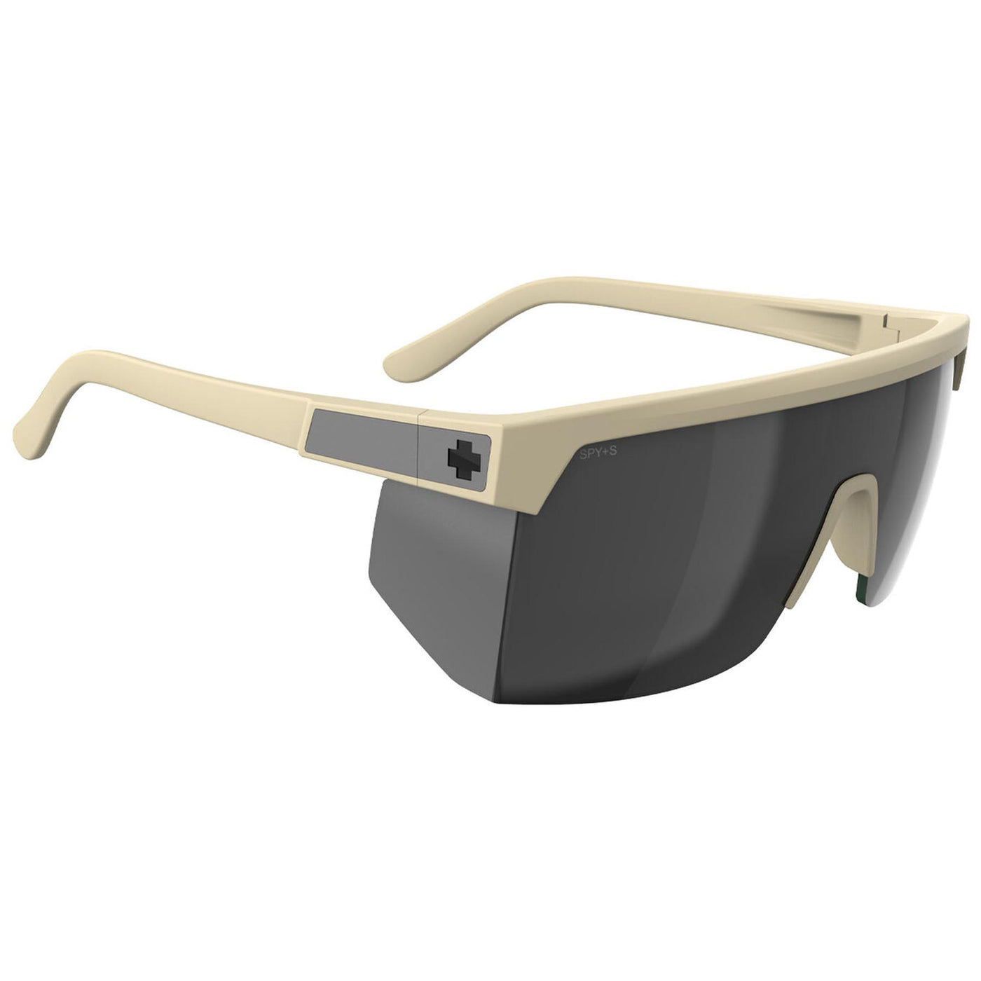 SPY SUPER FLYNN Sunglasses, Matte Sand - Happy Black Mirror | 8Lines Shop - Fast Shipping World Wide